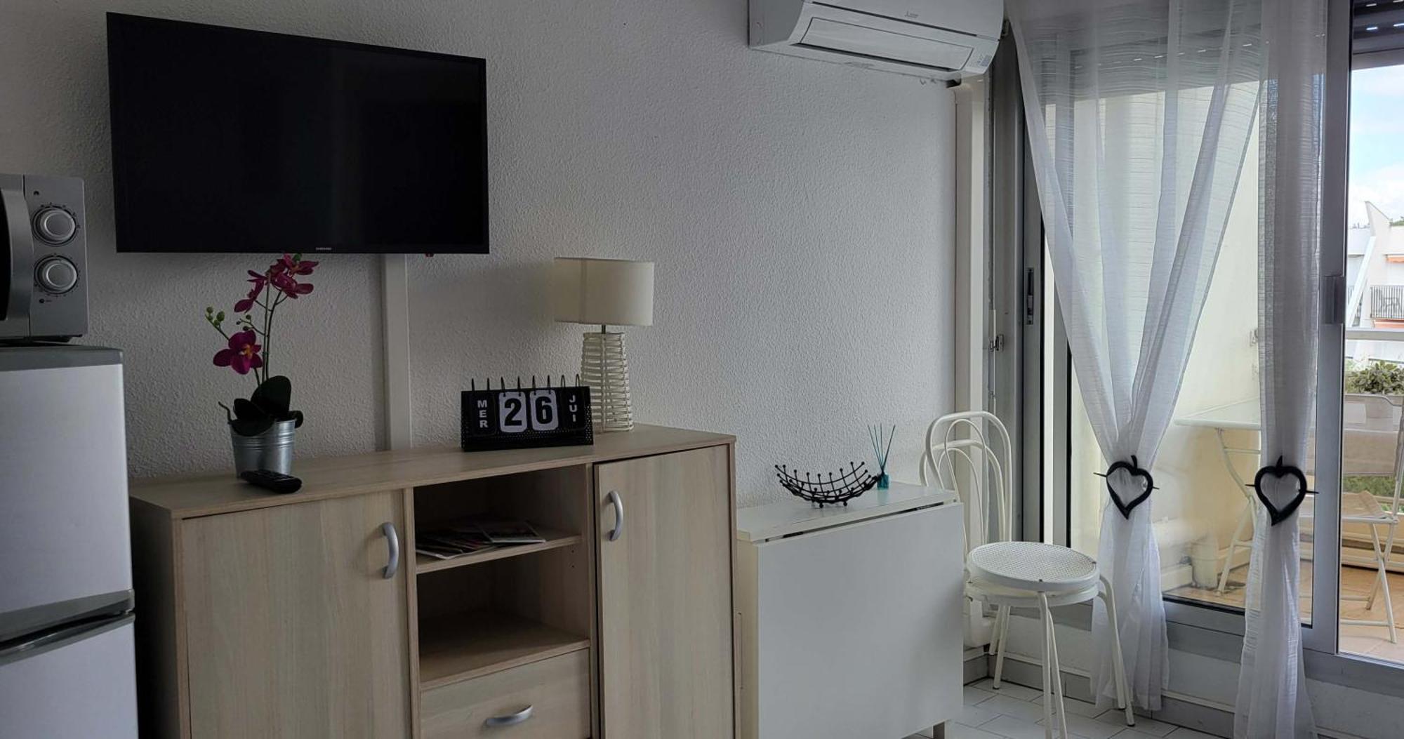 Studio Cabine Climatise Avec Parking Au Couchant La Grande-Motte Exterior foto